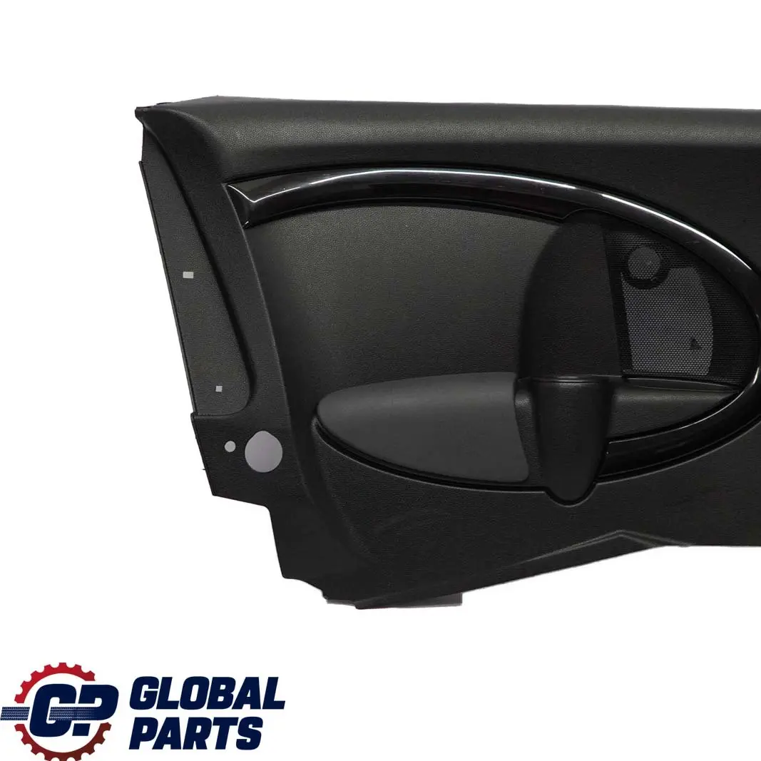 Mini Clubman R55 Trasero Izquierdo Lateral Panel De Embellecedor Carbono Negro