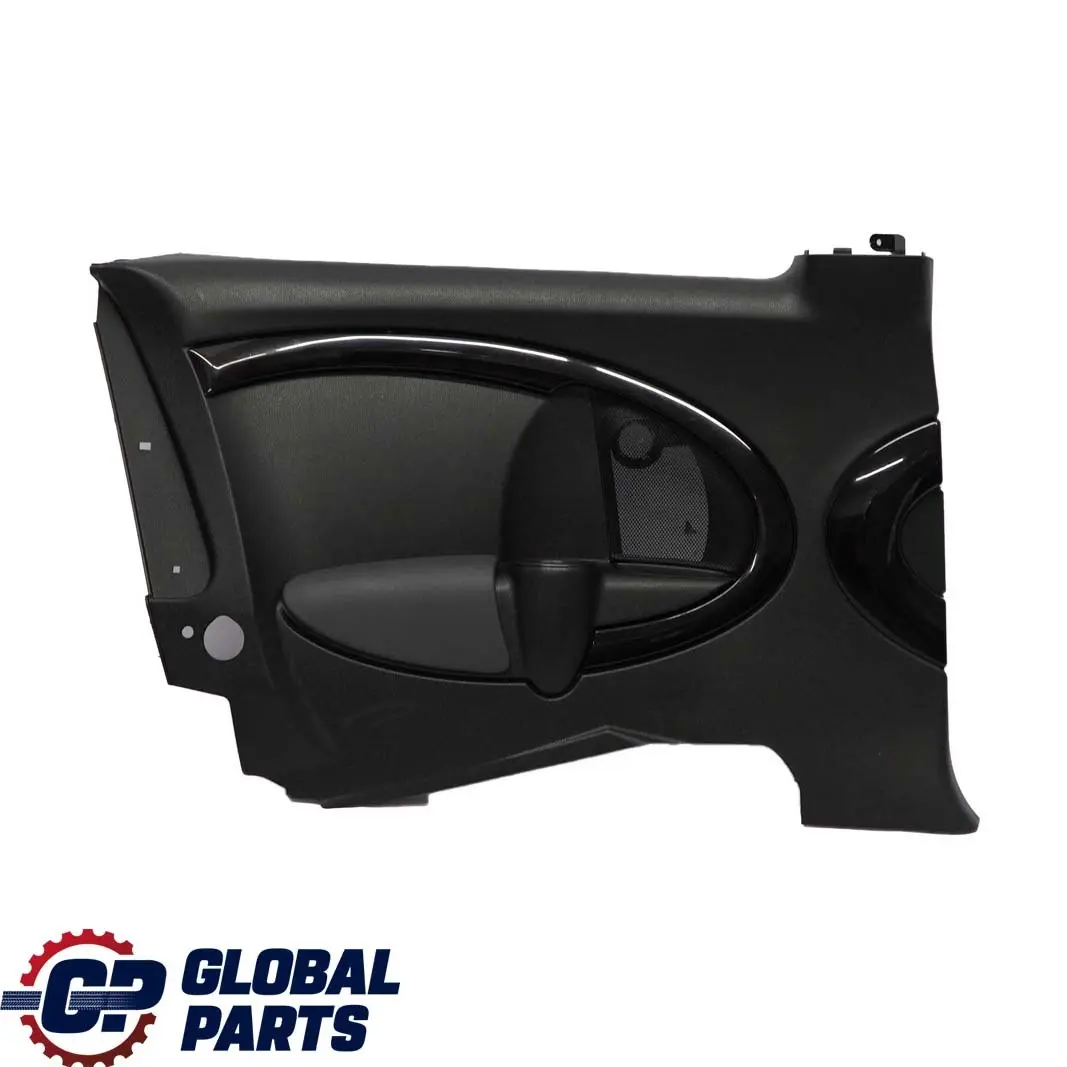 Mini Clubman R55 Trasero Izquierdo Lateral Panel De Embellecedor Carbono Negro