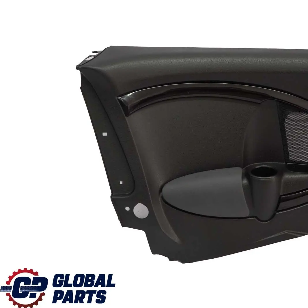 Mini Clubman R55 2 Trasero Izquierdo Lateral Panel De Embellecedor Carbono Negro