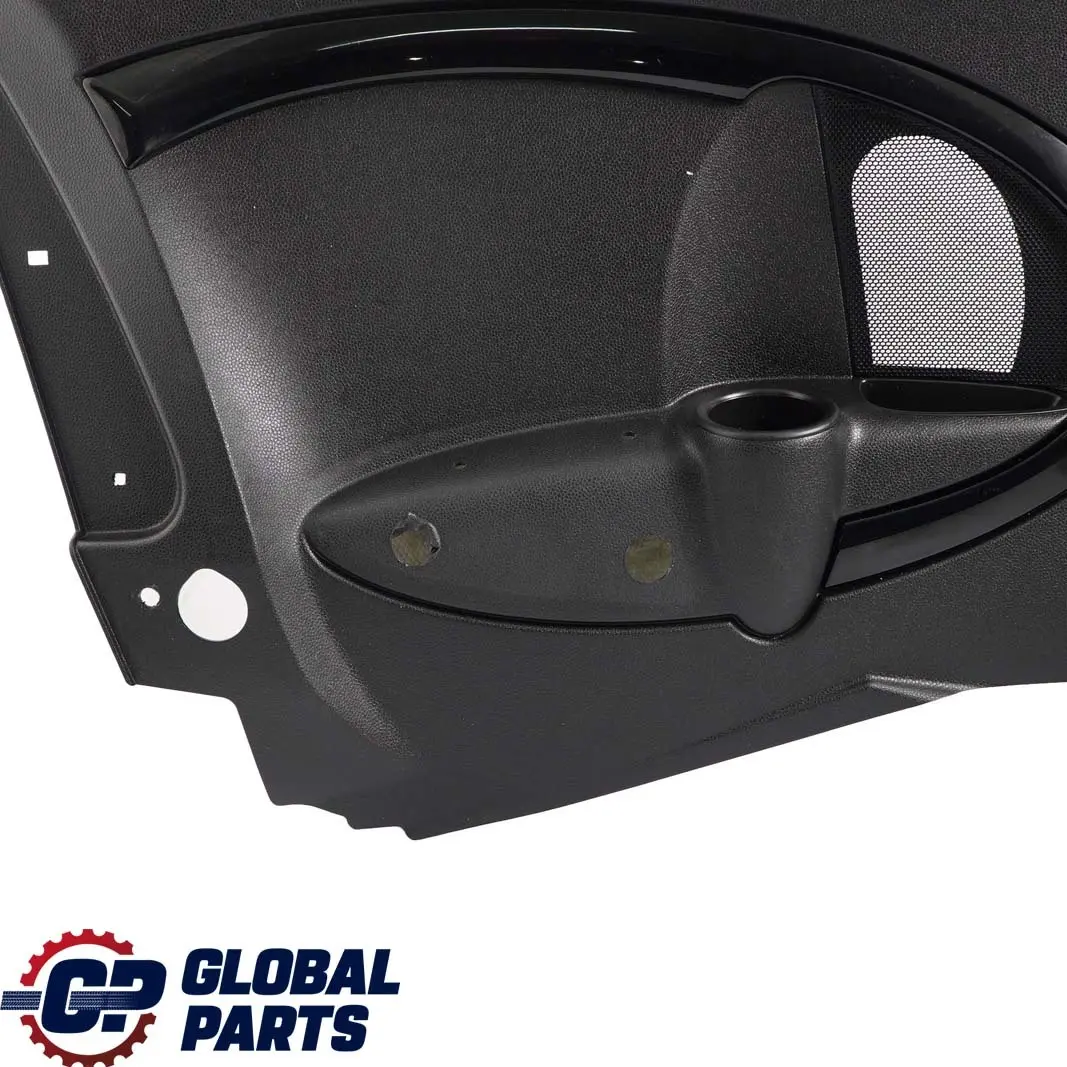 Mini Clubman R55 3 Trasero Izquierdo Lateral Panel De Embellecedor Carbono Negro