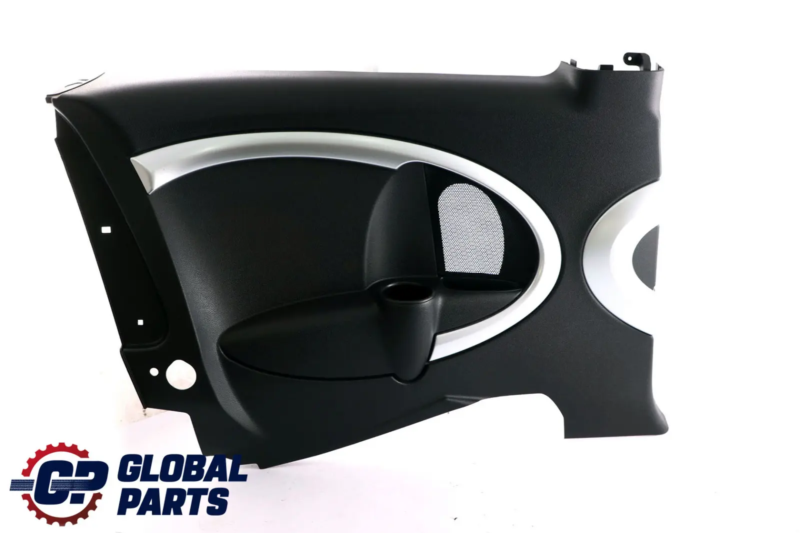 BMW Mini Clubman R55 Seitenverkleidung Hinten Links Carbon Black Silber