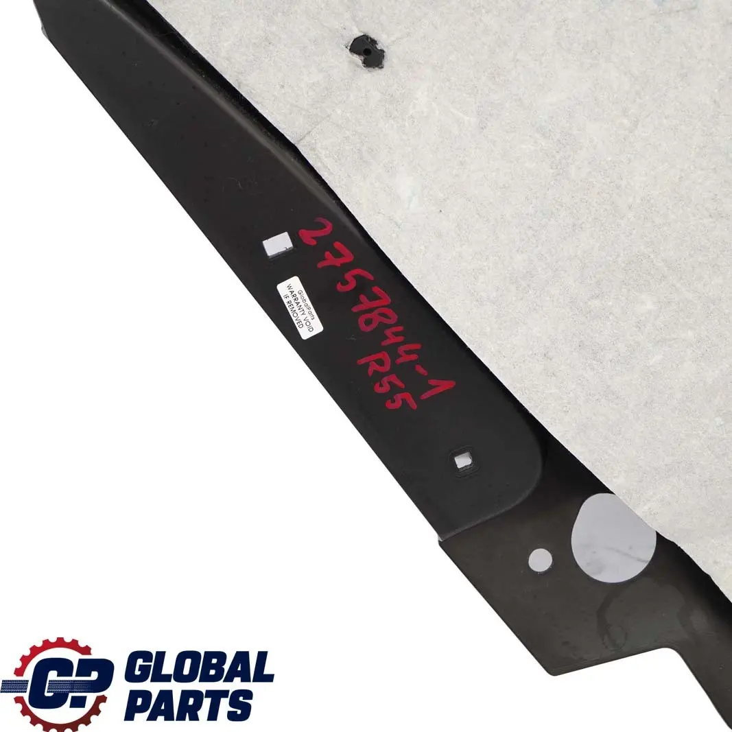 Mini Clubman R55 1 Panel lateral trasero derecho Carbono Negro