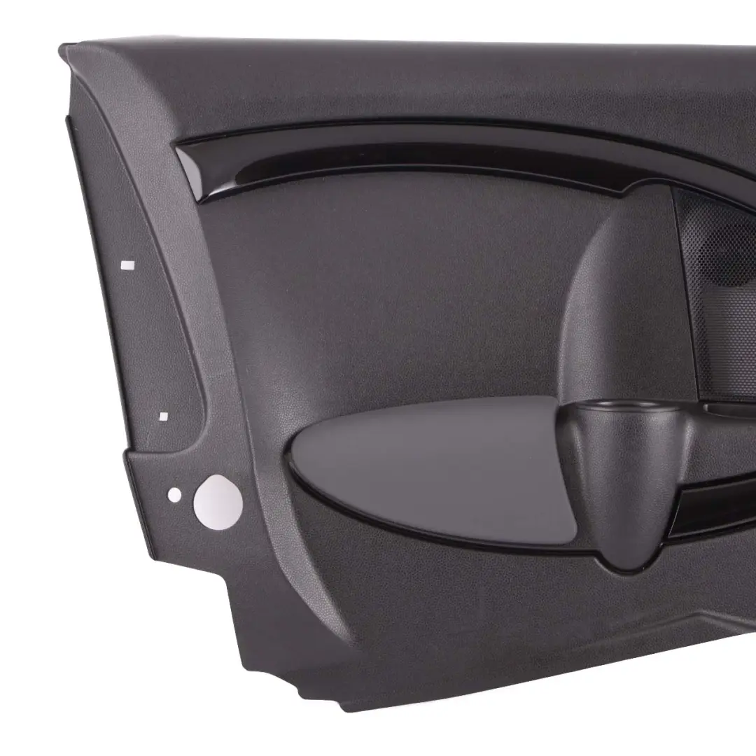 Mini Clubman R55 Lateral Side Trim Panel Rear Left N/S Carbon Black / Black