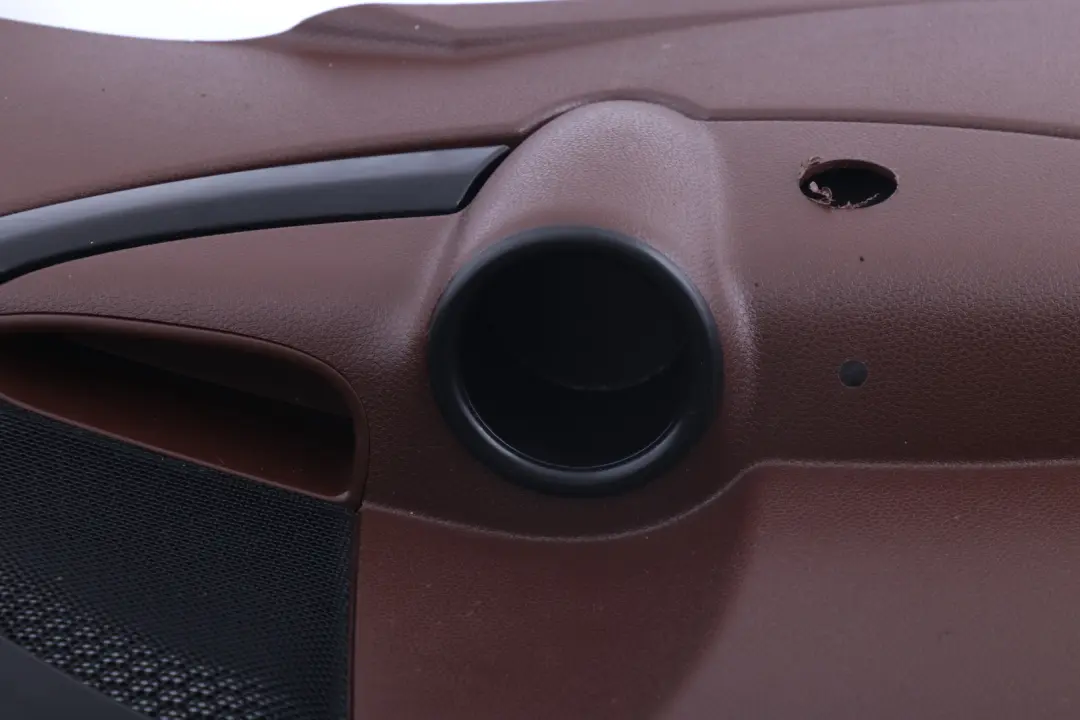 BMW MINI R55 Lateral Side Trim Panel Rear Left N/S Hot Chocolate High Gloss