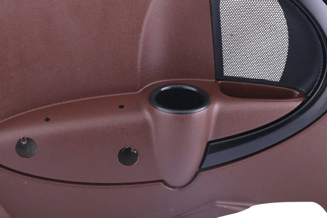 BMW MINI R55 Lateral Side Trim Panel Rear Left N/S Hot Chocolate High Gloss