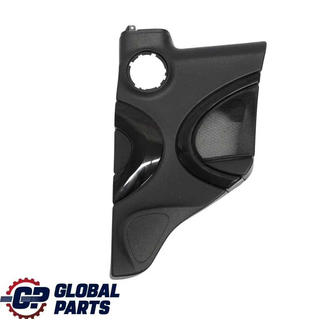 MINI R55 2 Clubdoor Panel embellecedor lateral Carbono Negro / Negro Alto Brillo