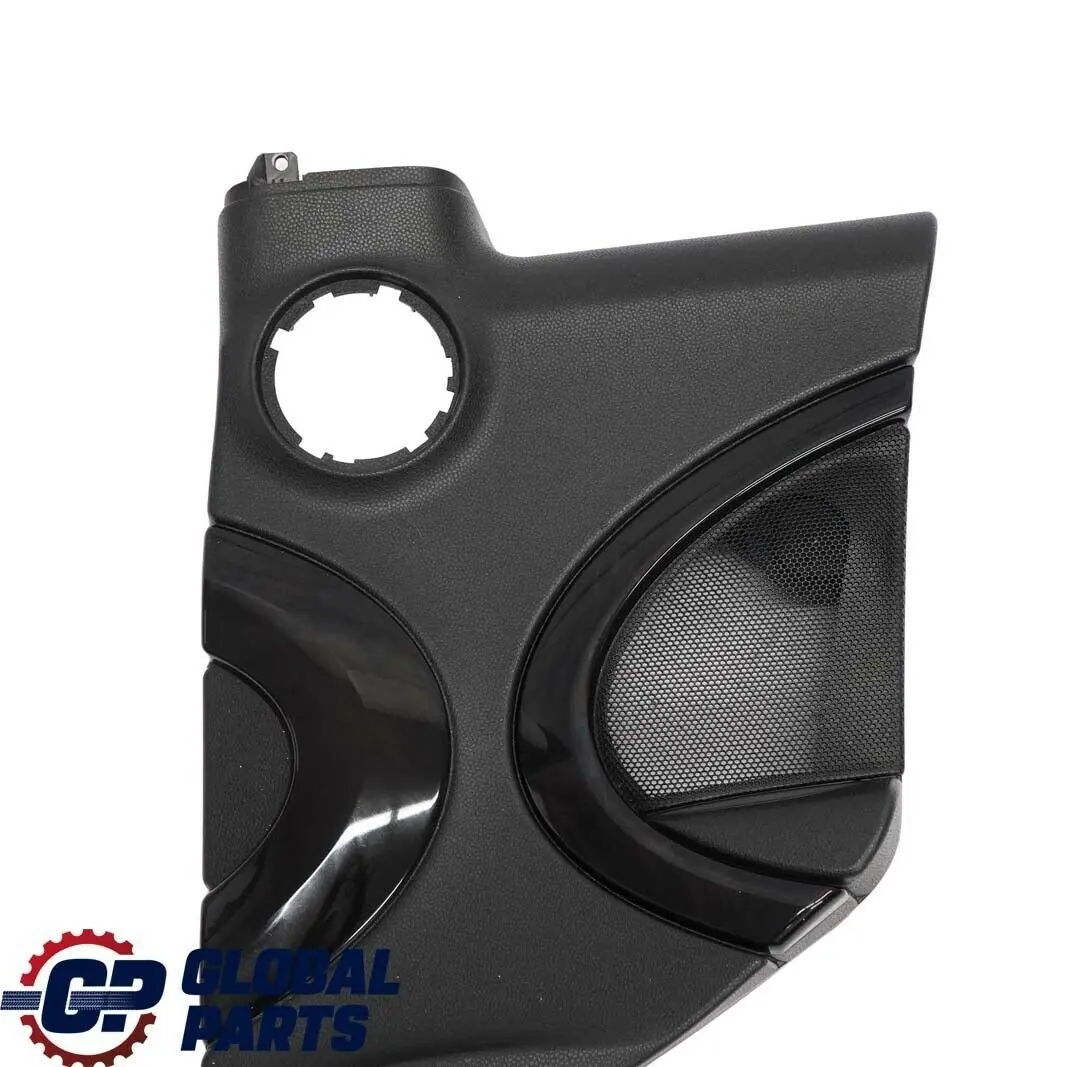 MINI R55 2 Clubdoor Panel embellecedor lateral Carbono Negro / Negro Alto Brillo