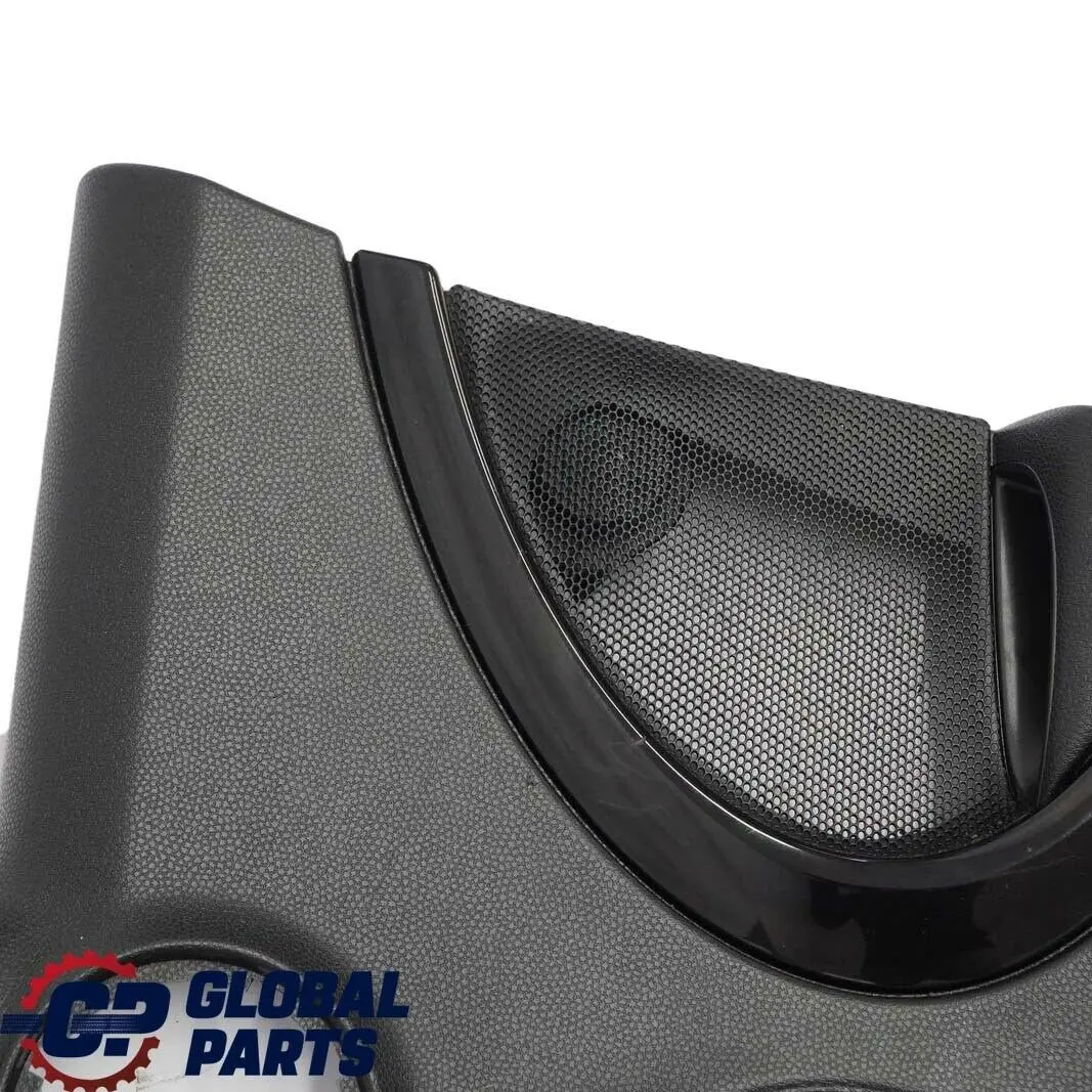 MINI R55 2 Clubdoor Panel embellecedor lateral Carbono Negro / Negro Alto Brillo