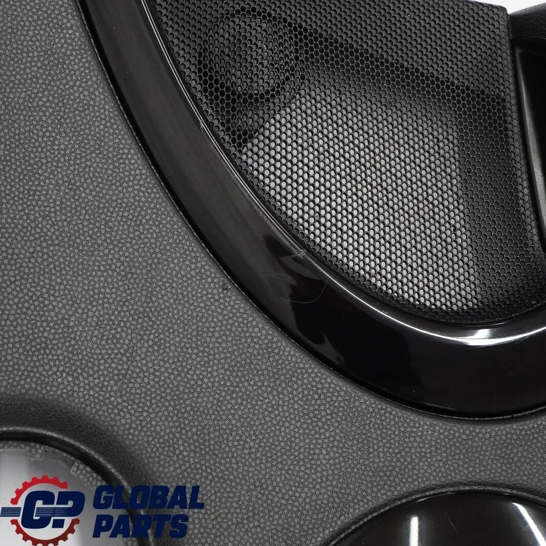 MINI R55 2 Clubdoor Panel embellecedor lateral Carbono Negro / Negro Alto Brillo