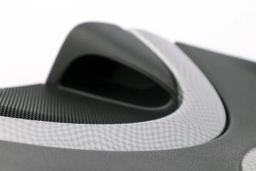 BMW MINI Clubman R55 S Clubdoor Lateral Side Trim Panel Carbon Black Checkered