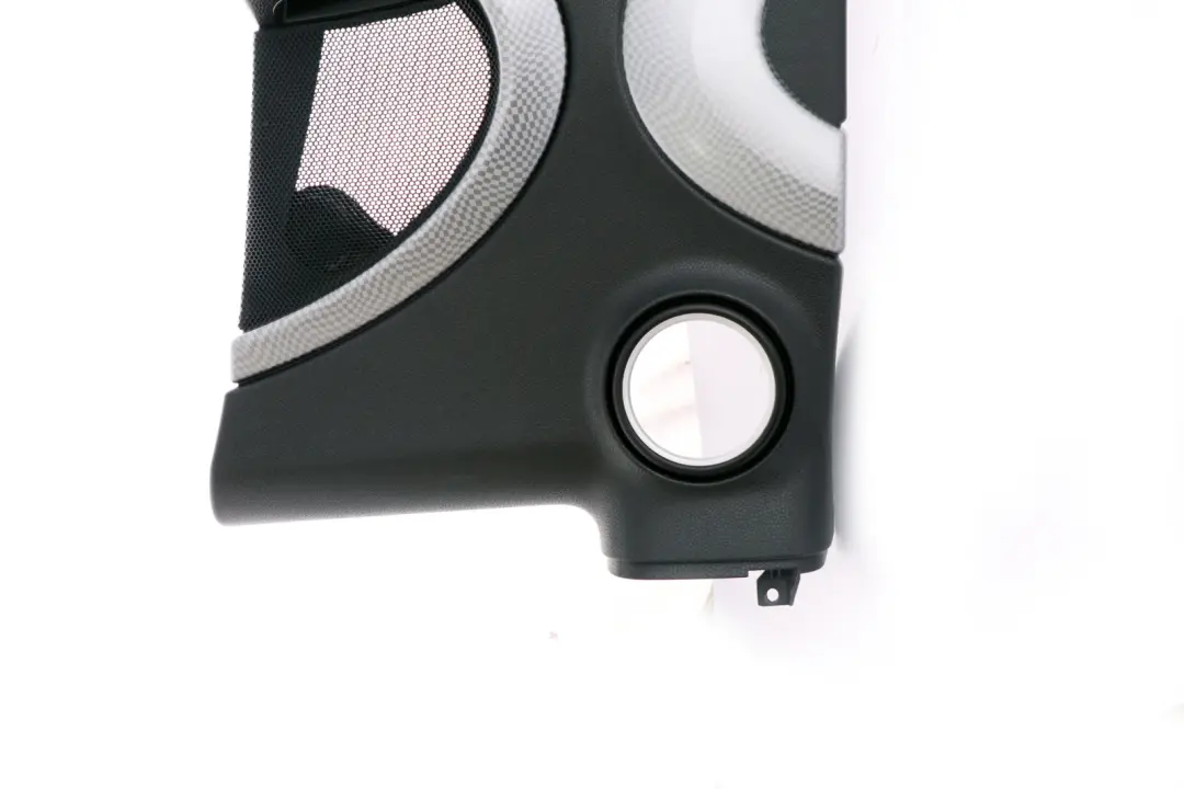 BMW MINI Clubman R55 S Clubdoor Lateral Side Trim Panel Carbon Black Checkered