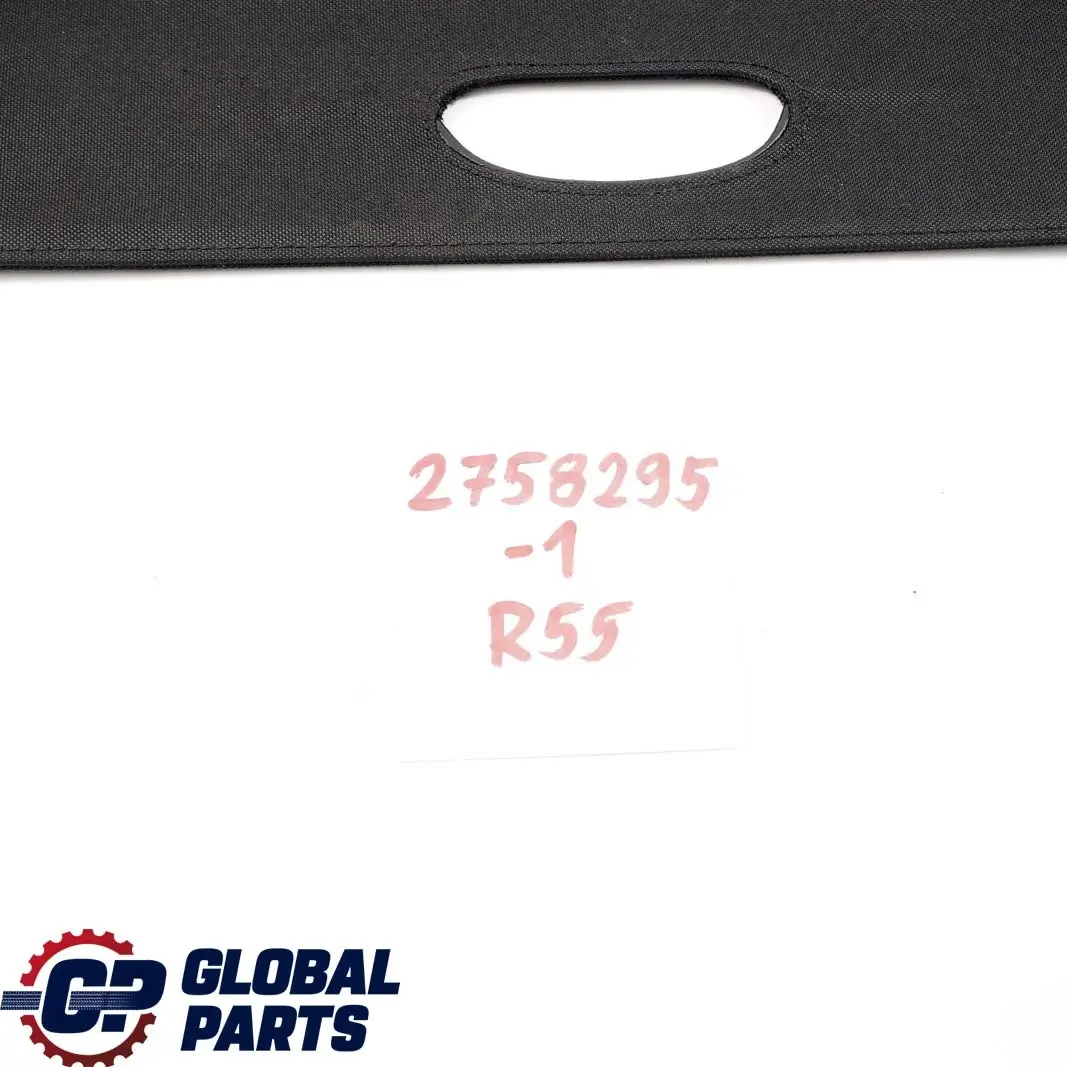 Mini Clubman R55 Maletero Tapa Parcela Almacenamiento Estante Negro 2758295