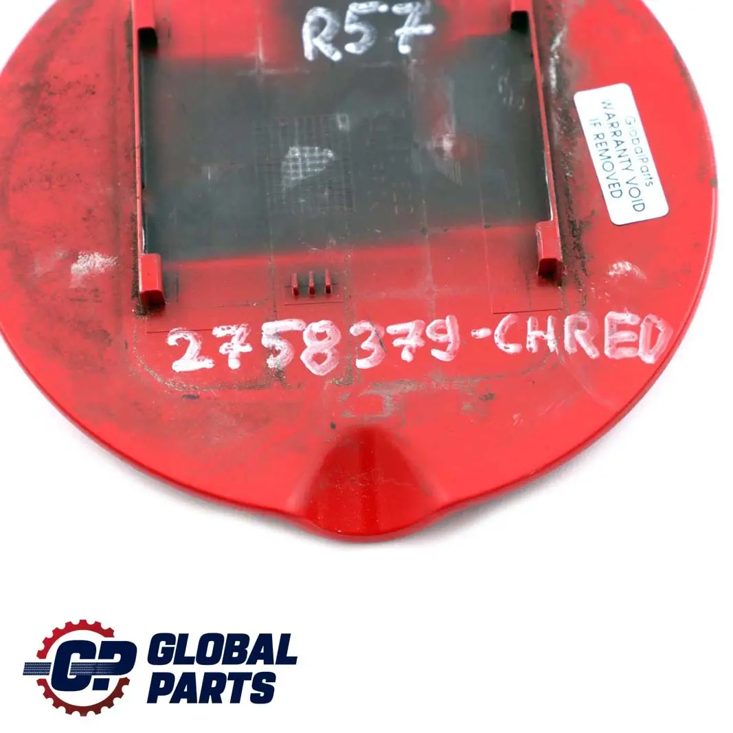 Mini Cooper R57 R58 R59 Filler In Flap Fuel Cap Cover Chili Red 851 7190622