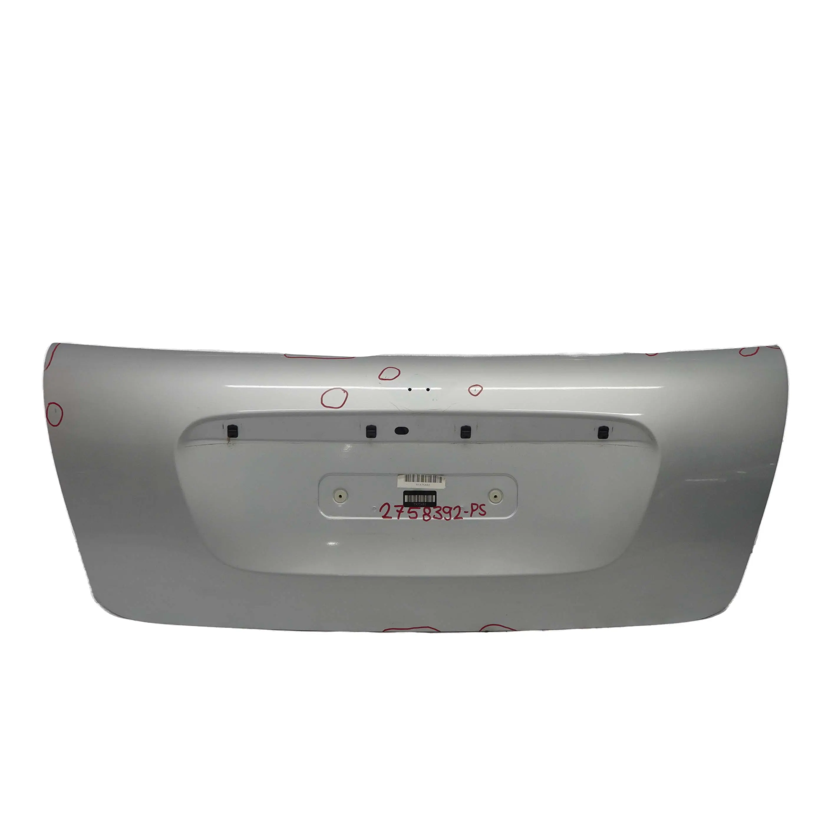 Mini R57 Boot Trunk Lid Cabrio Tailgate Pure Silver Metallic - 900