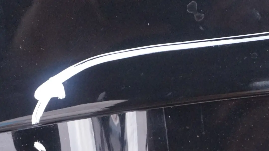 *BMW Mini Cooper Coupe R58 Hinten Dachspoiler Midnight Black Schwarz
