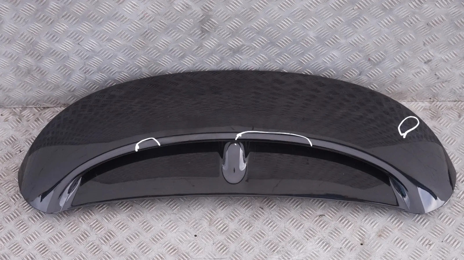 *BMW Mini Cooper Coupe R58 Hinten Dachspoiler Midnight Black Schwarz