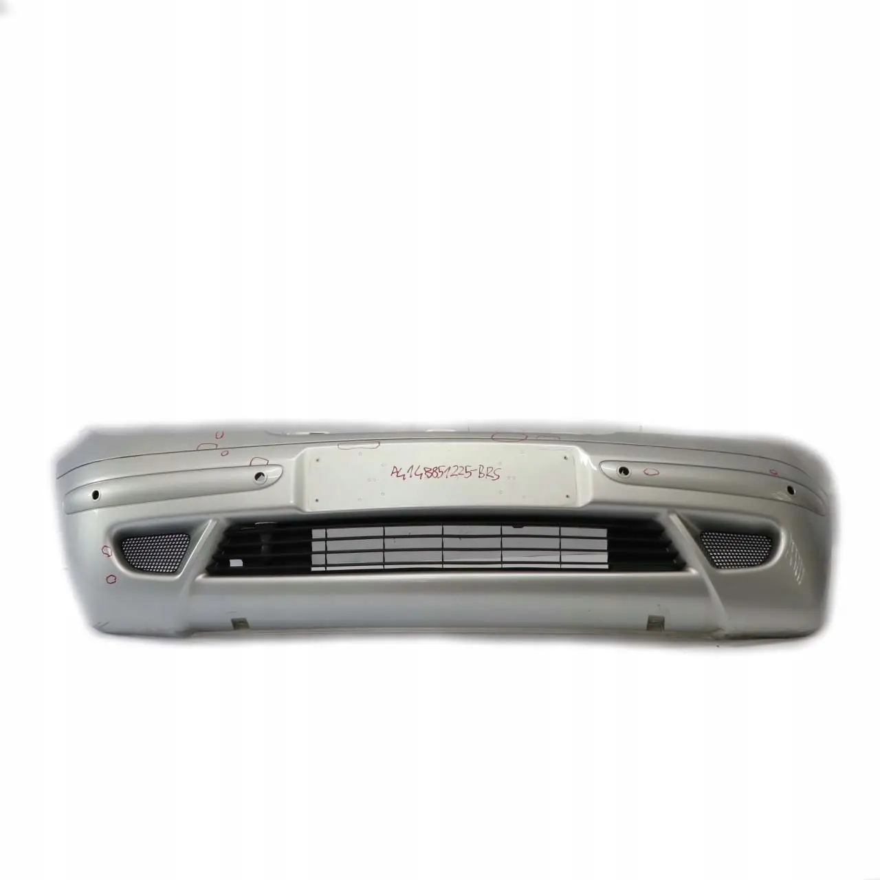 Mercedes-Benz Vaneo W414 Front Bumper Trim Panel Brilliant Silver - 9744