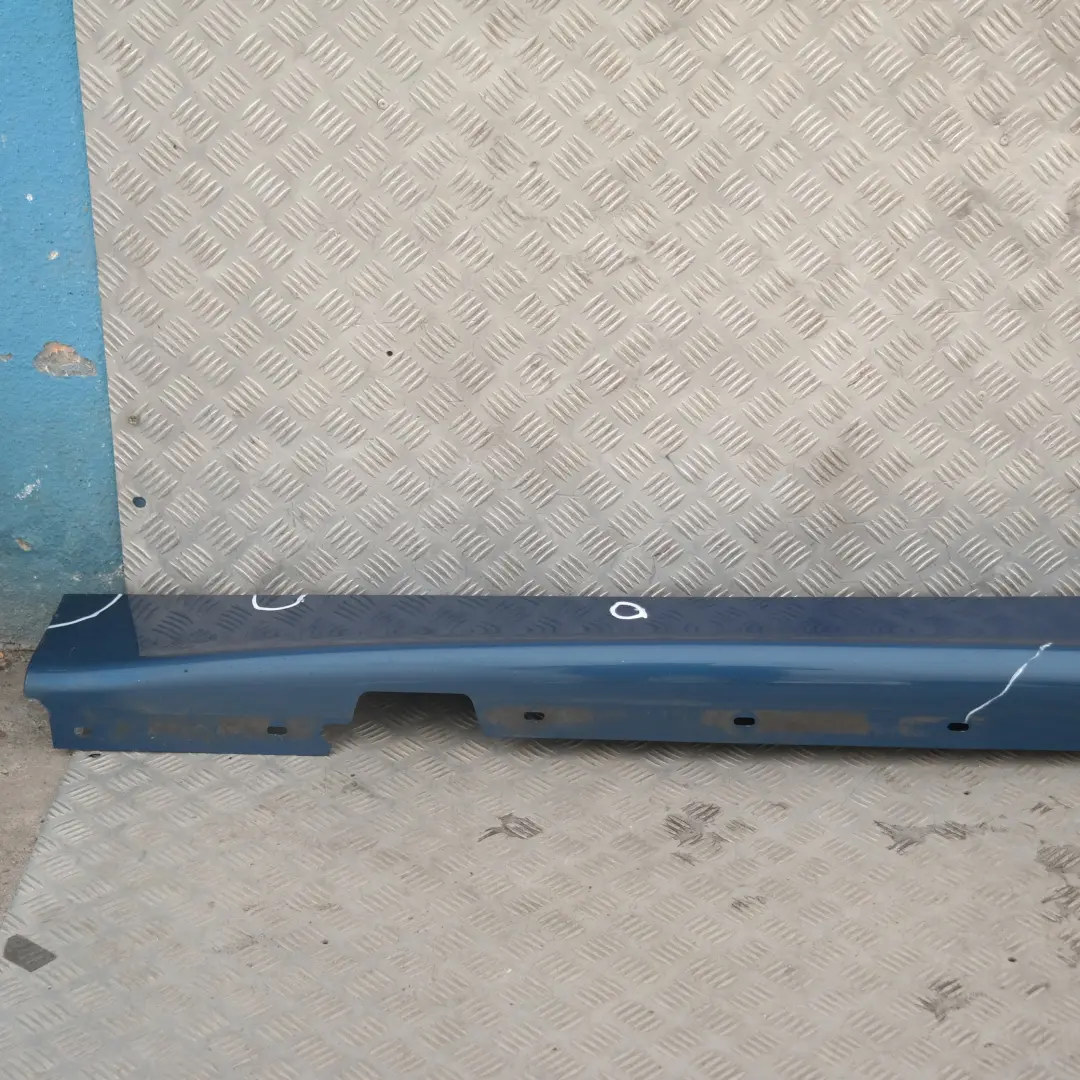 BMW 10 E87 Sill Strip Faldón Lateral Izquierdo Sydneyblau Sydney Blue - A19