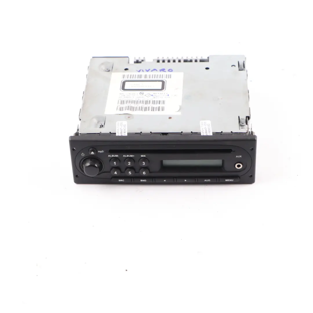 Radio CD Player Renault Trafic Vauxhall Vivaro Head Unit MP3 281112231R