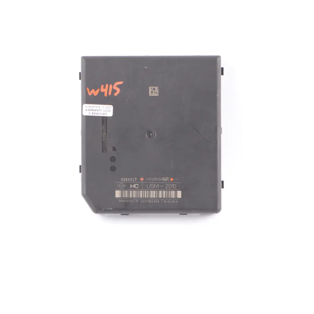 Mercedes Citan W415 Renault Kangoo 2 Fuse Relay Box Control Unit USM 284B63414R