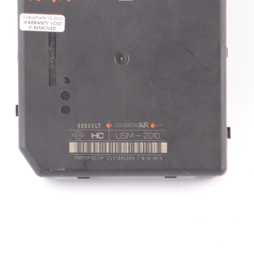 Mercedes Citan W415 Renault Kangoo 2 Fuse Relay Box Control Unit USM 284B63414R