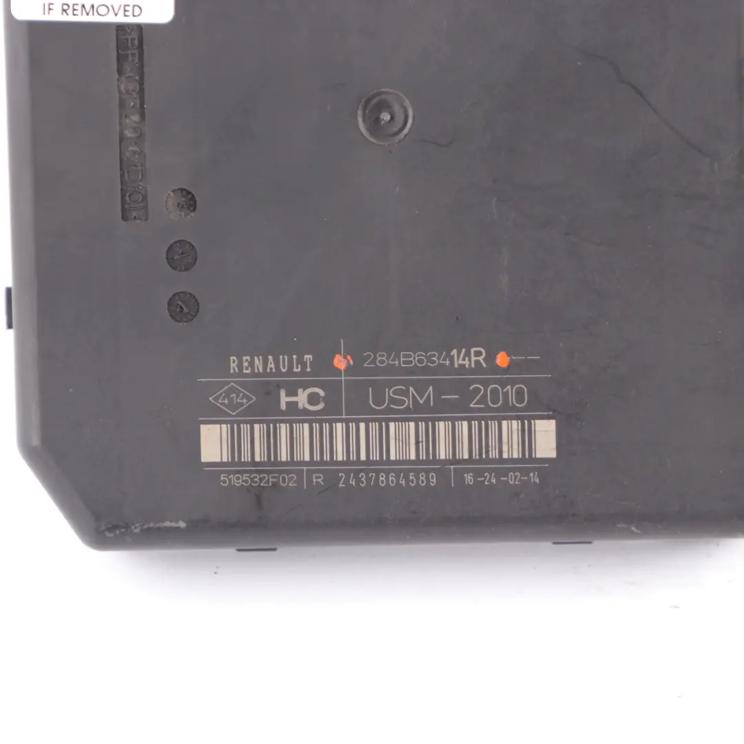 Mercedes Citan W415 Renault Kangoo 2 Fuse Relay Box Control Unit USM 284B63414R