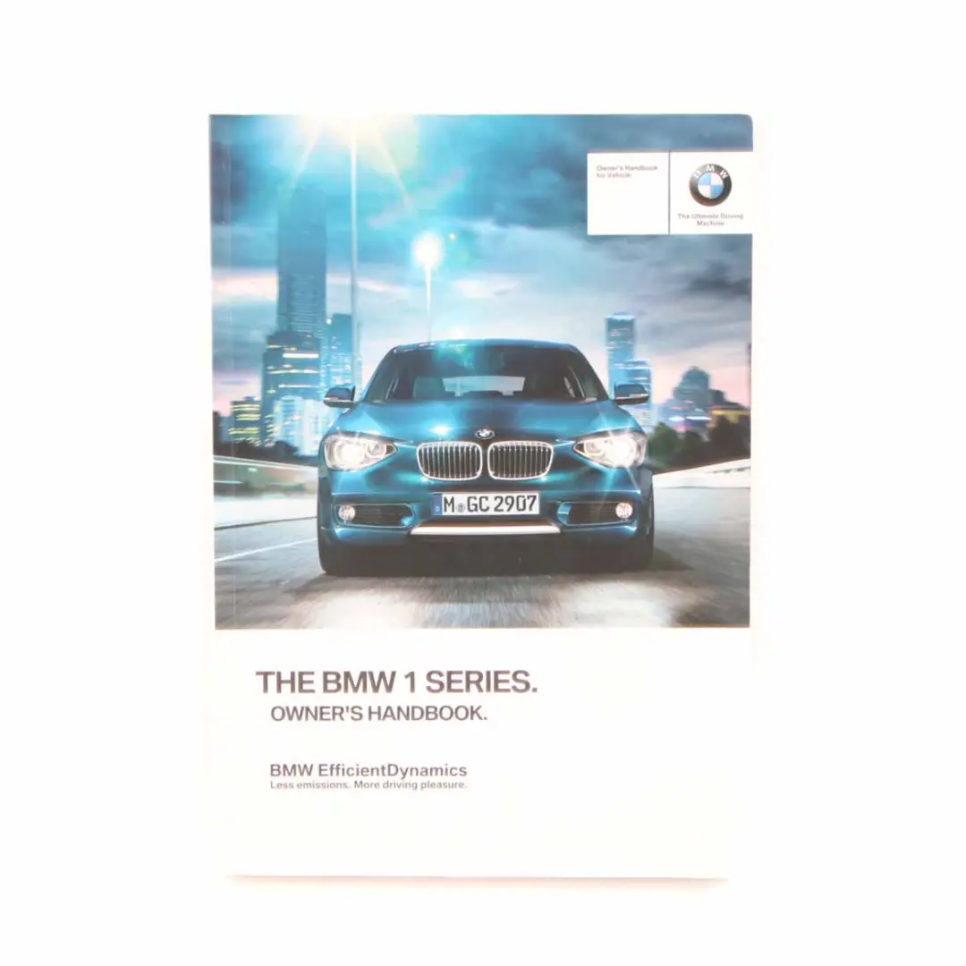 BMW F20 Owner's Handbook Service Booklet Instruction Books Set