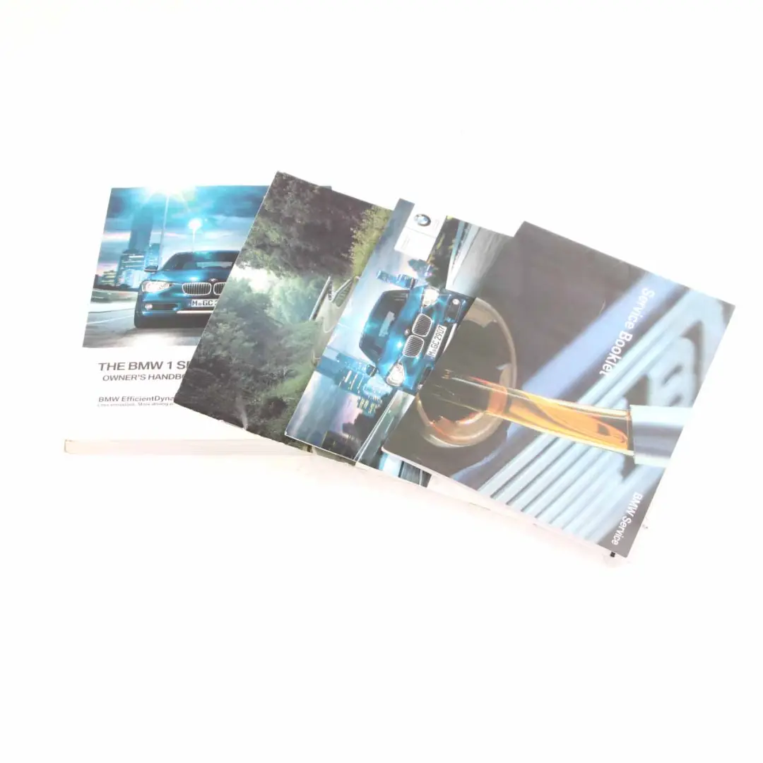 BMW F20 Owner's Handbook Service Booklet Instruction Books Set