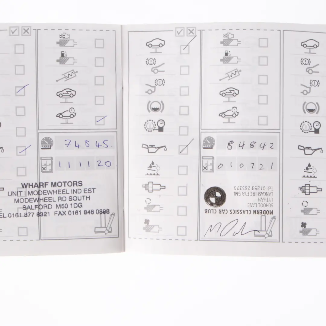 BMW E92 E93 LCI Service Booklet Owner's Handbook Book Set Wallet Case 2902446