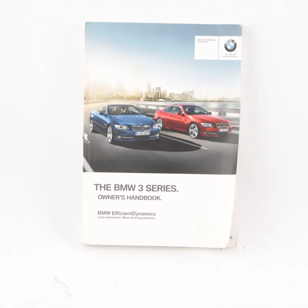 BMW E92 E93 LCI Service Booklet Owner's Handbook Book Set Wallet Case 2902446
