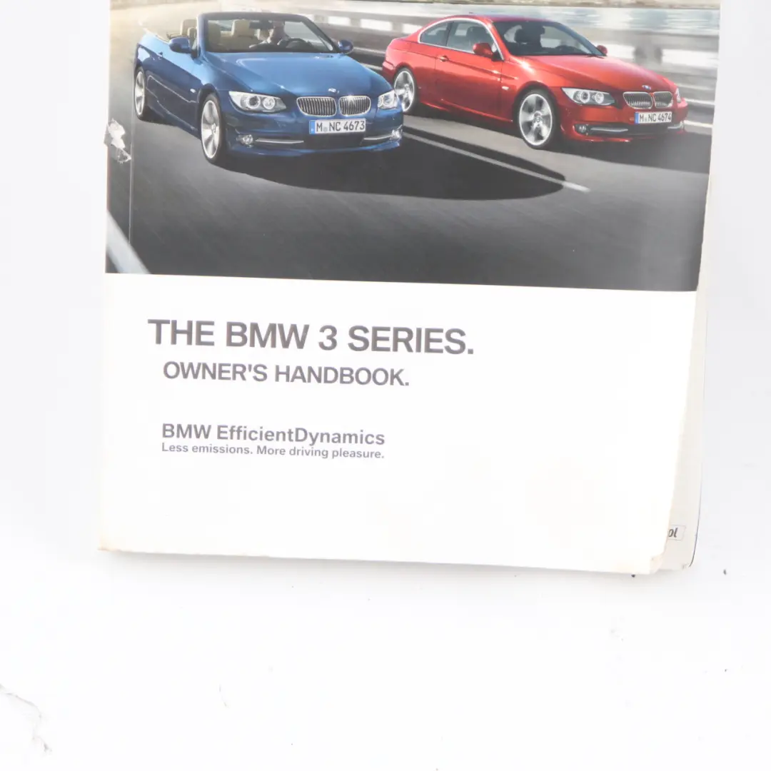 BMW E92 E93 LCI Service Booklet Owner's Handbook Book Set Wallet Case 2902446