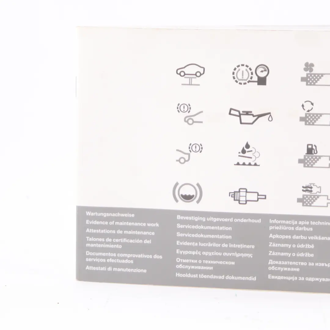 BMW E92 E93 LCI Service Booklet Owner's Handbook Book Set Wallet Case 2902446