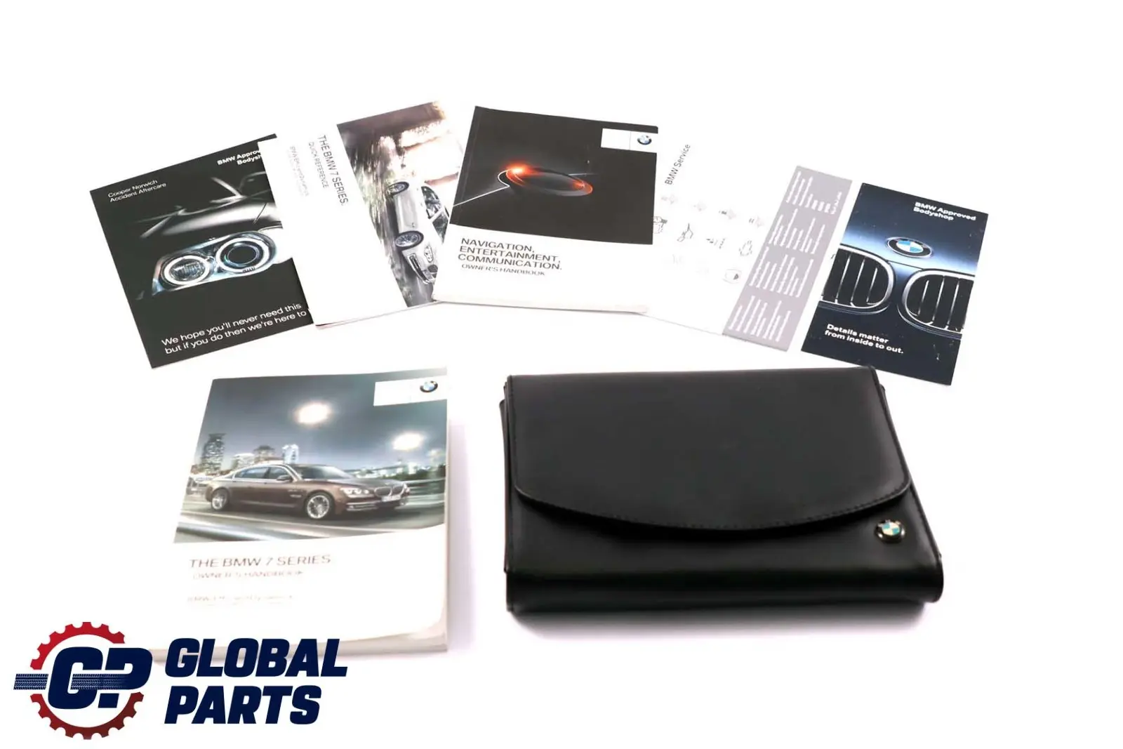 BMW 7 Series F01 F02 LCI Service Booklet Owner's Handbook Set Pouch Case Wallet