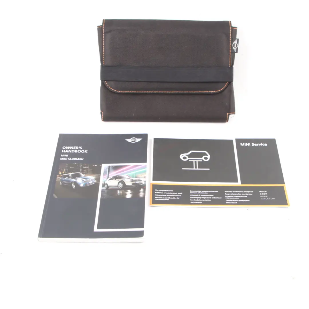 Owner's Handbook Mini Cooper One R55 R56 LCI Set Pouch Case Wallet 2914726