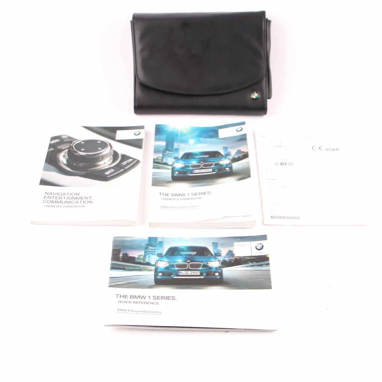 BMW F20 Owner's Handbook Instructions iDrive Pouch Wallet Case