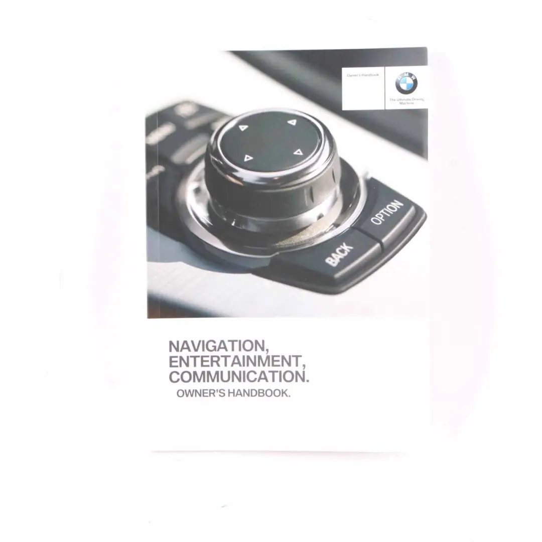 BMW F20 Owner's Handbook Instructions iDrive Pouch Wallet Case