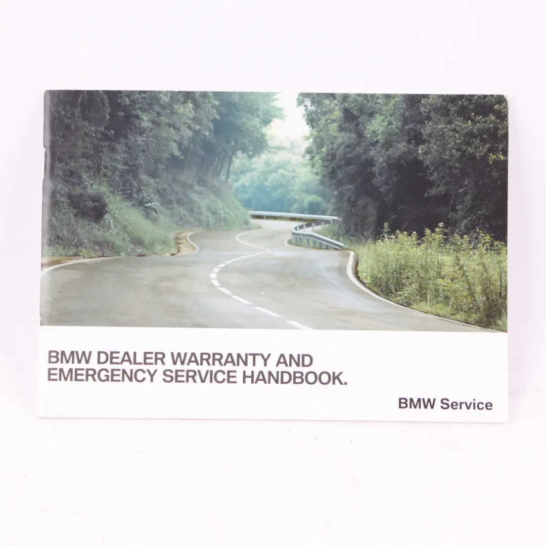 BMW F20 Owner's Handbook Service Booklet Instructions iDrive Pouch Wallet Case