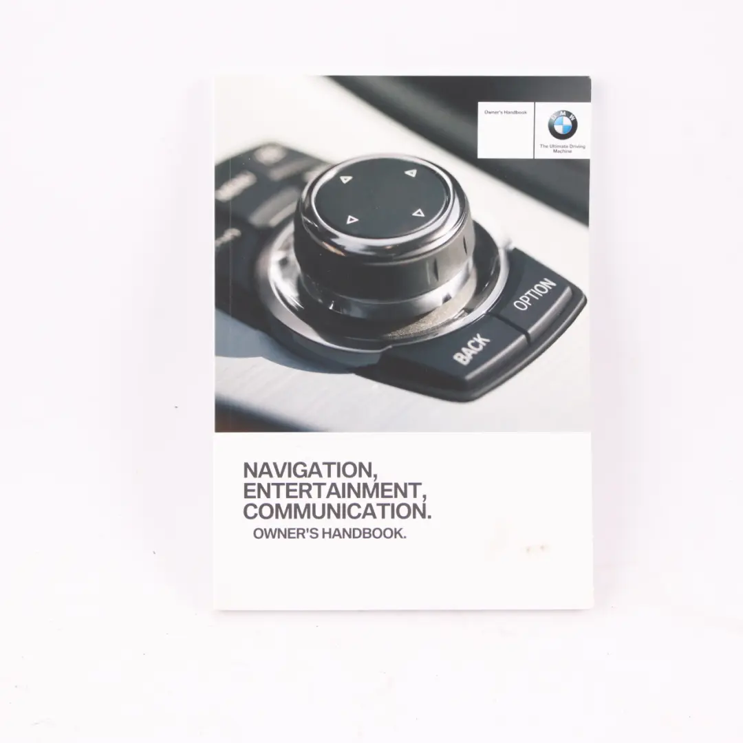 BMW F20 Owner's Handbook Service Booklet Instructions iDrive Pouch Wallet Case