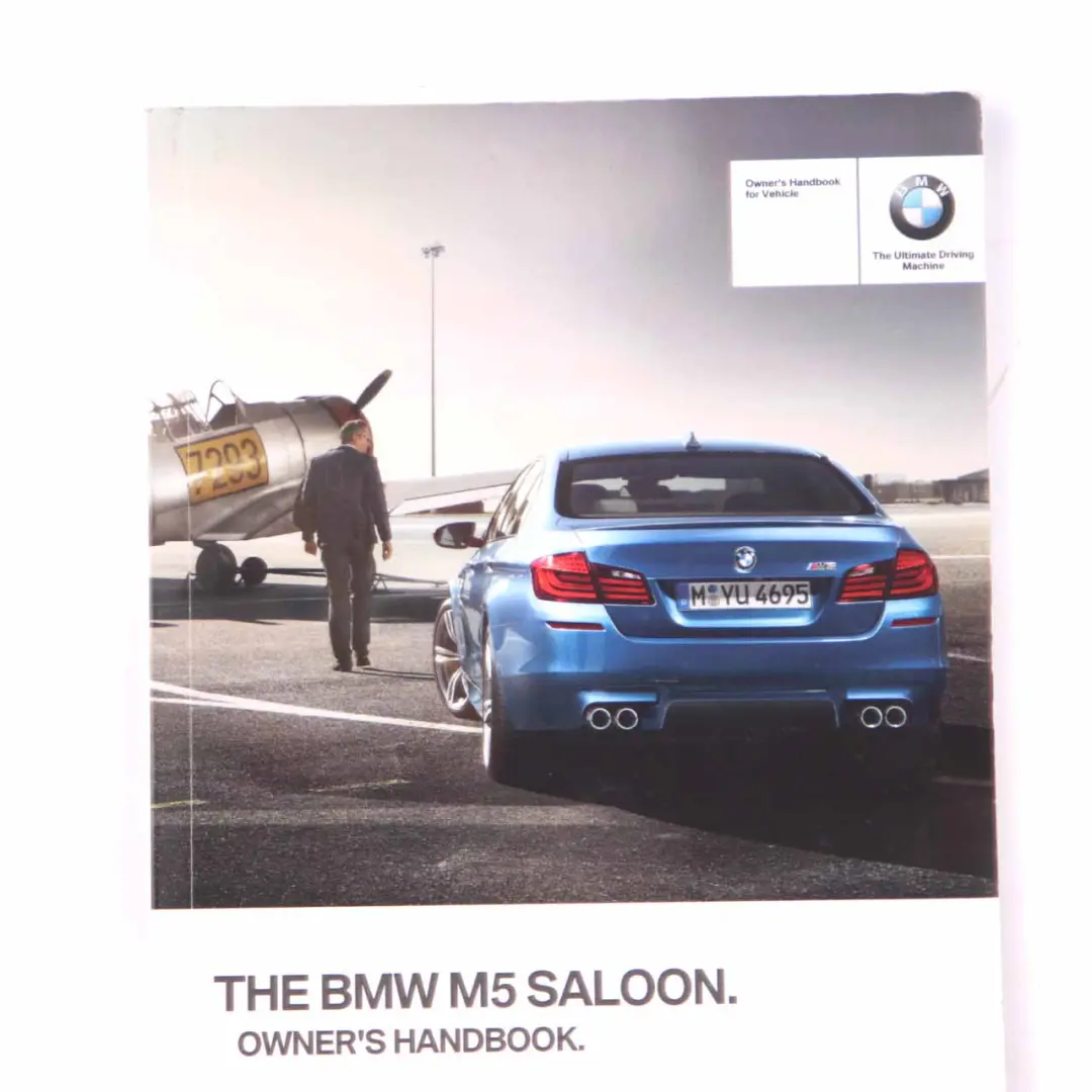 BMW F10 M5 Owner's Handbook Booklet Instructions Book Set 2917529