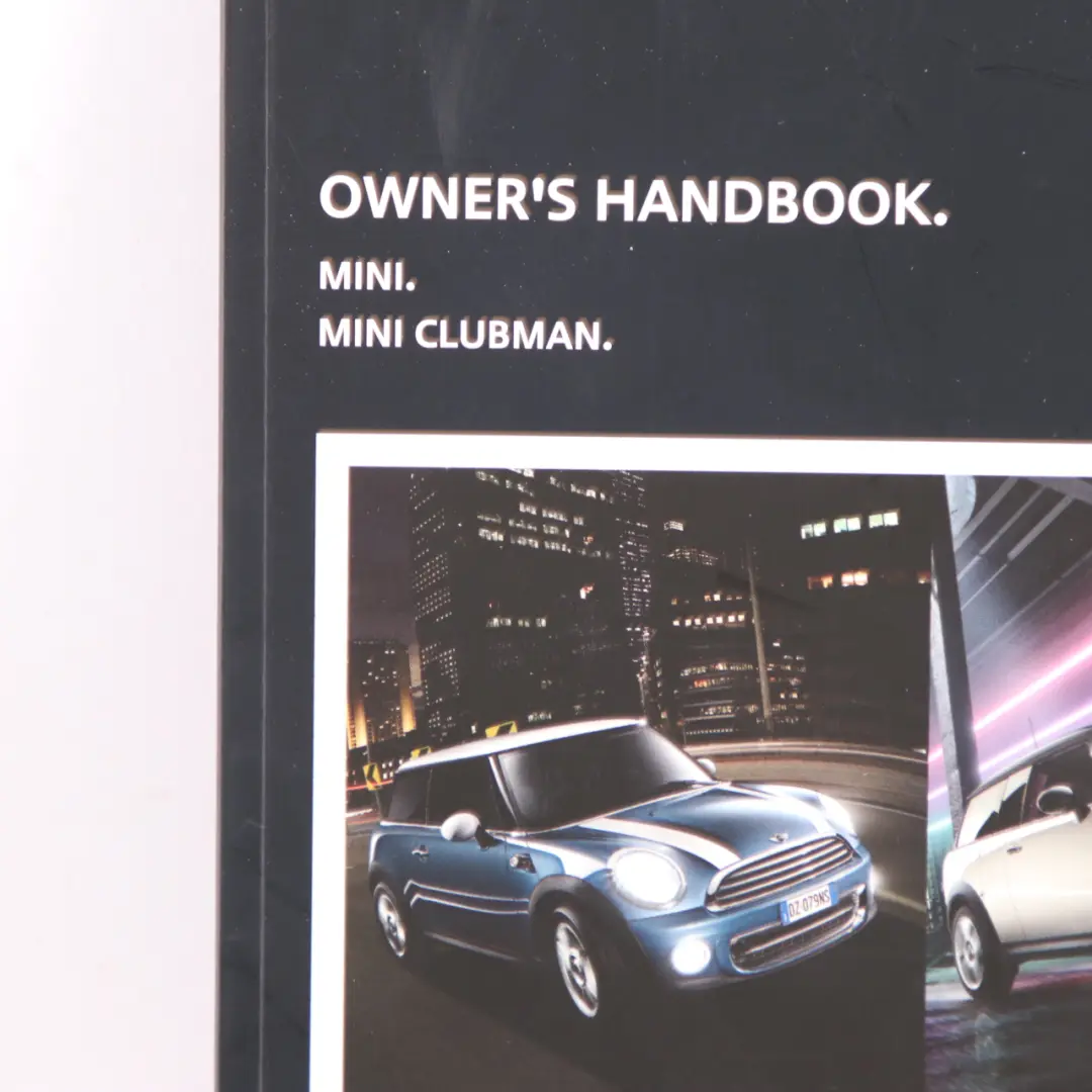 Mini R55 R56 Owner's Handbook Cooper Clubman Instruction Manual Book 2918932