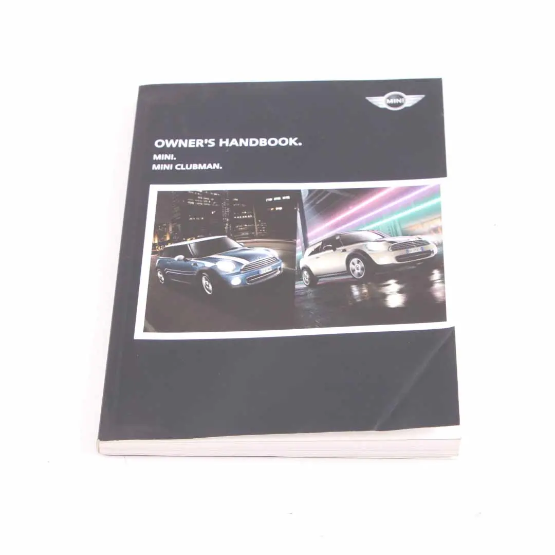 Mini R55 R56 Owner's Handbook Cooper Clubman Instruction Manual Book 2918932