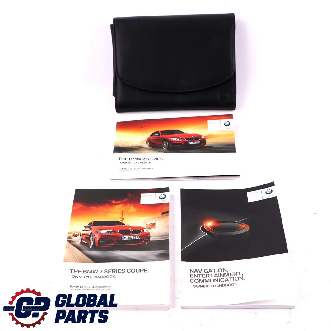 BMW 2 Series F22 1 Owner's Handbook Book Pouch Case Wallet Set