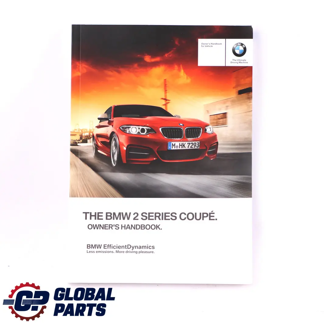 BMW 2 Series F22 1 Owner's Handbook Book Pouch Case Wallet Set