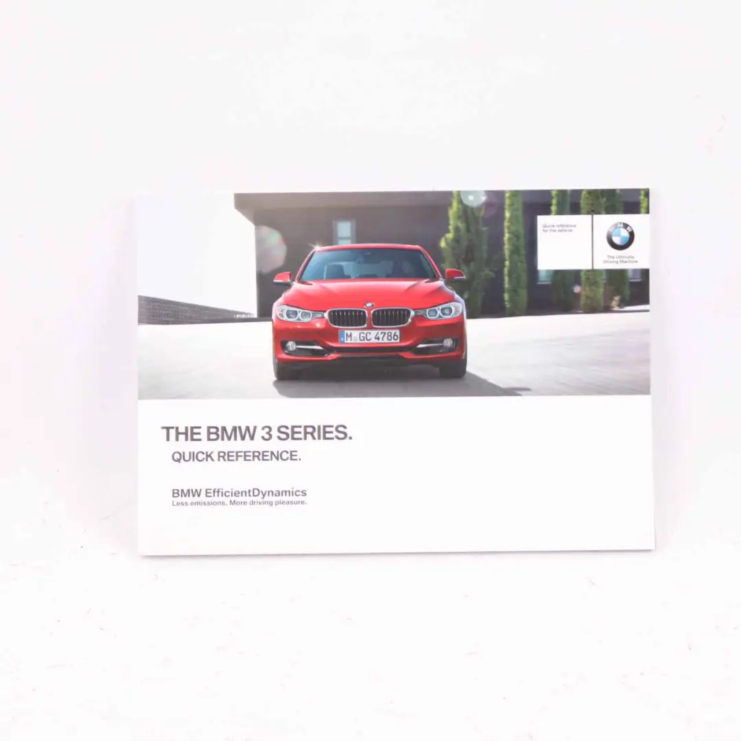 Owner's Handbook BMW F31 Touring Quick Reference Case Wallet Set 2925771