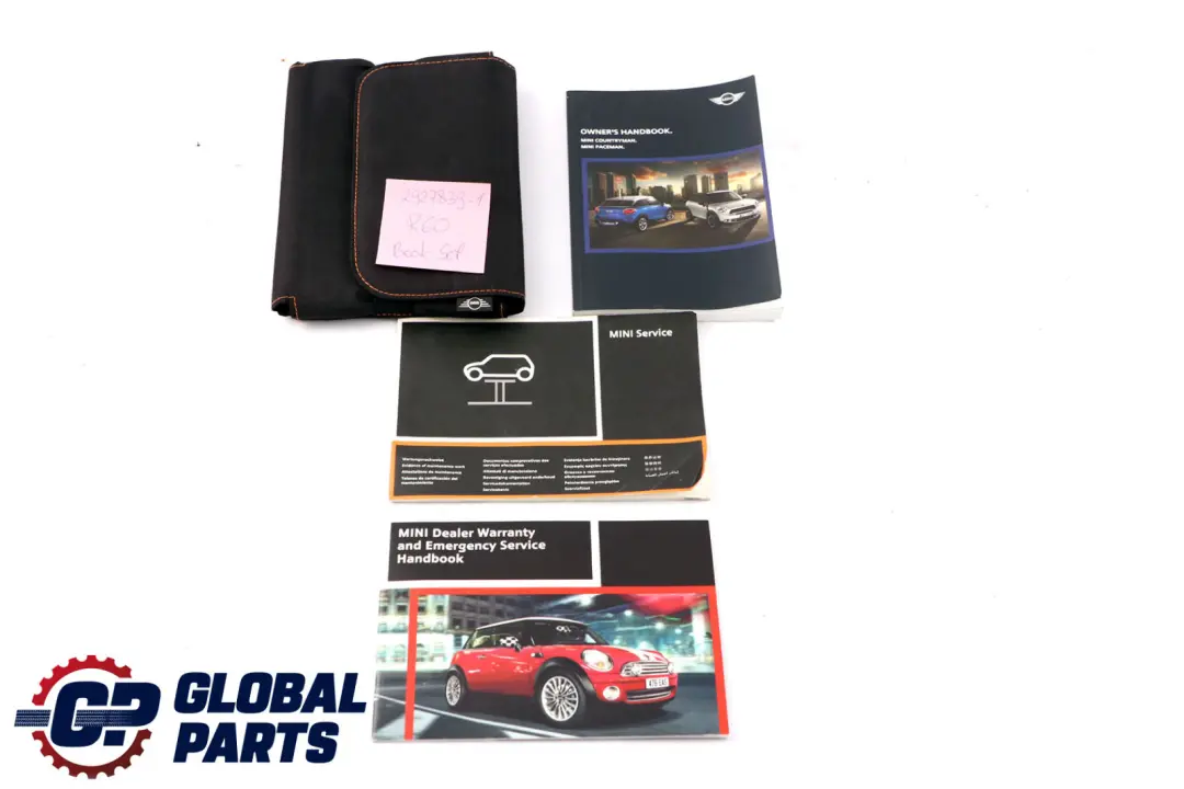 BMW Mini Countryman R60 Service Booklet Owner Handbook Case Wallet Set 2927839