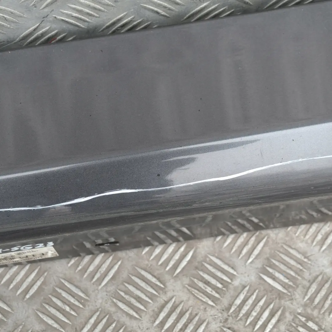 BMW 3 E90 E91 Bas de porte Couverture Seuil gauche petillant Graphite