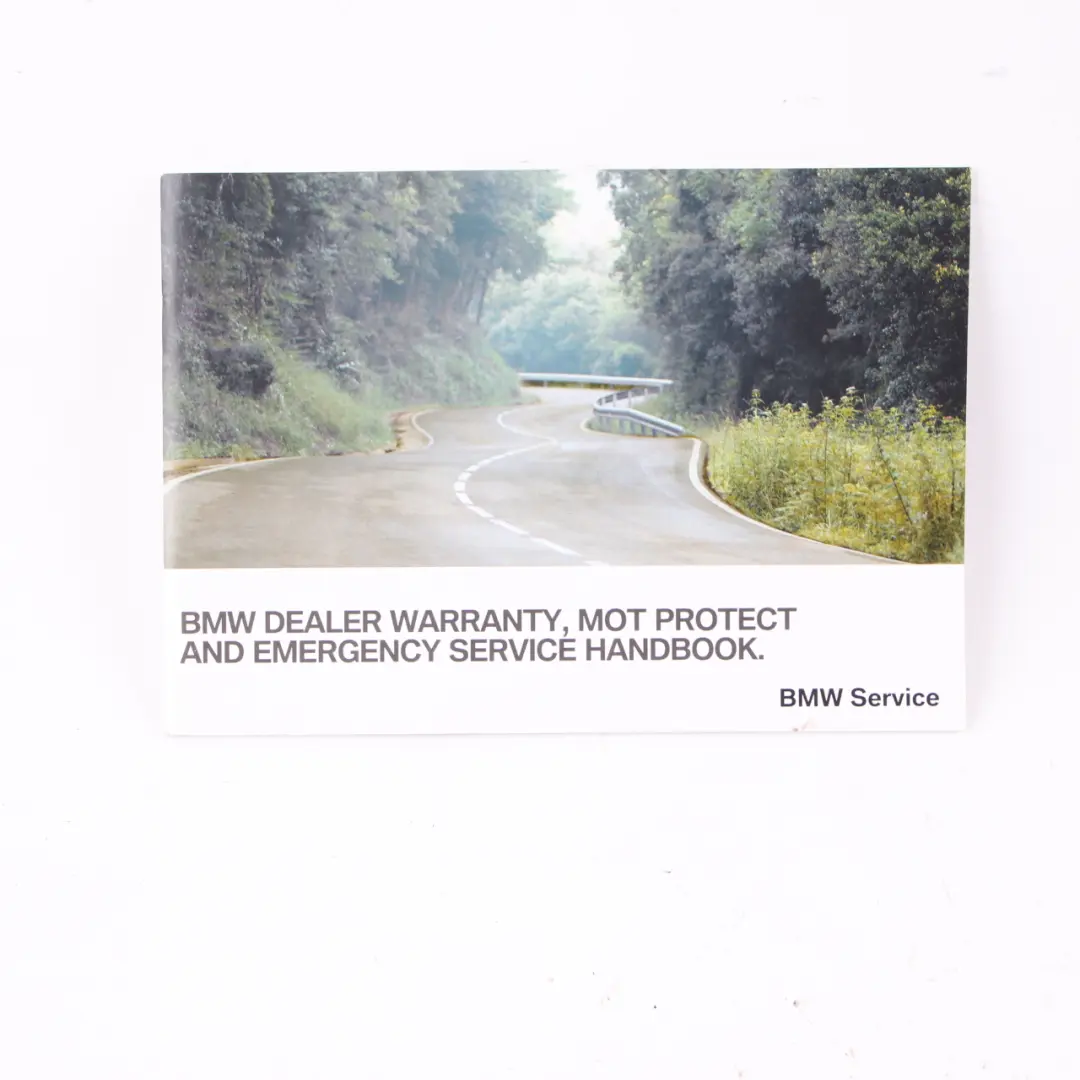 BMW F34 GT Owner's Handbook Quick Reference Booklet Set Pouch Case Wallet