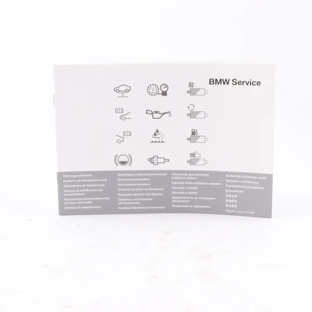 BMW Z4 E89 Owner's Handbook Service Booklet Instructions Pouch Case Wallet
