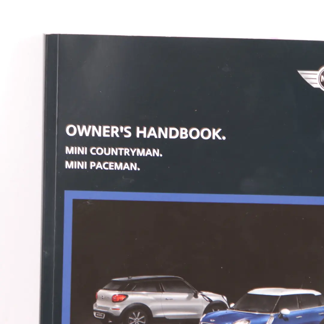 Service Booklet Mini R61 Paceman Owner's Handbook Instruction Manual Set 2964410