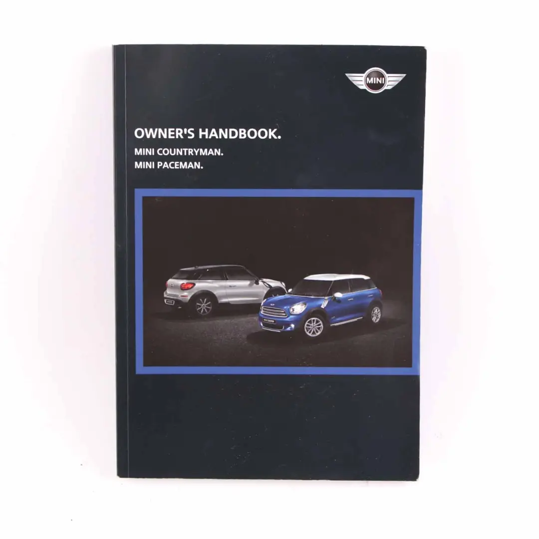 Service Booklet Mini R61 Paceman Owner's Handbook Instruction Manual Set 2964410